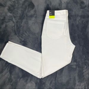 Nike Slim Fit Golf Pants Mid Rise Dri-Fit Zip Fly